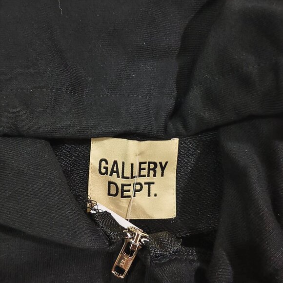 Gallery Dept Black Sweatshirt Jacket - Picture 5 of 9